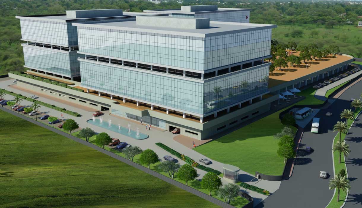 HVAC and MEP design for Cummins corporate office at Balewadi Pune