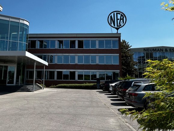 Industrial HVAC installation for Neuman and Esser manufacturing facility